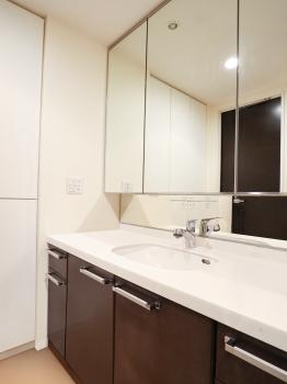 洗面所。CGで作成したリフォームイメージです。