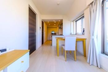 約10.4帖のリビング・ダイニング・キッチン