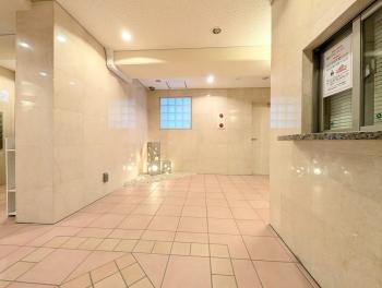 清潔に保たれているエントランスホール