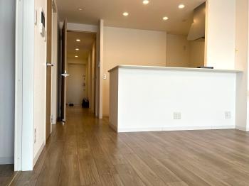 キッチンはカウンター設計