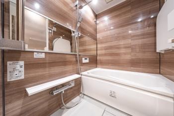 浴室換気乾燥機付きなので、雨の日のお洗濯も安心です