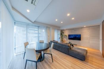 約１６．５帖のリビングダイニング