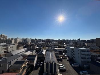 南側バルコニーからの眺望