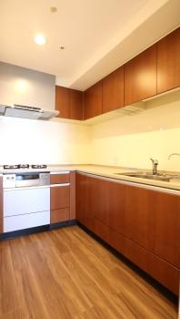 L字型のキッチンです。