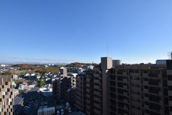 南側バルコニーから南東側の眺望
