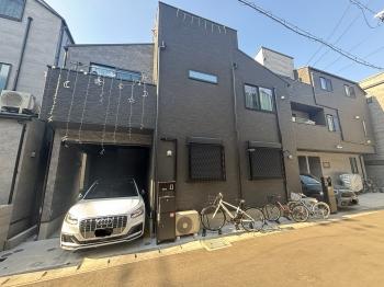 自転車ラックがあり駐輪スペースを確保