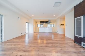 約24.2帖のリビングダイニング