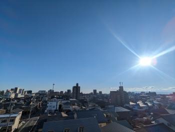 南側バルコニーからの眺望