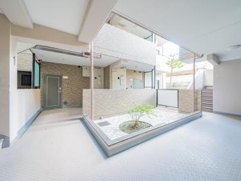 マンション共用廊下