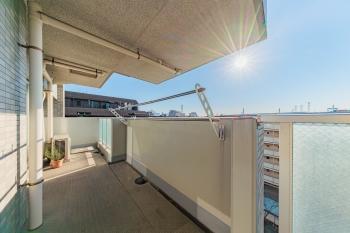 南西側バルコニー