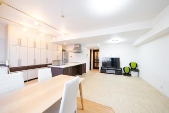 約25帖のリビングダイニングキッチン