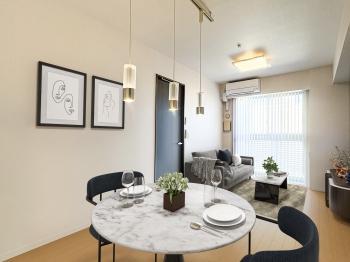 リビングダイニング／ＣＧで作成したリフォーム・家具設置イメージです。