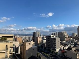 東向きバルコニーからの眺望（眺望は永続的に保証されるものではありません）