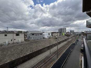 東側バルコニーからの眺望