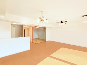 リビングダイニング　ＣＧで作成したリフォームイメージ