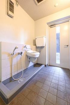 ペット専用のグルーミングルーム