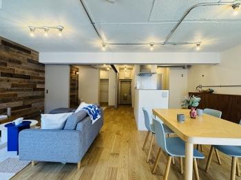 LDKは全体を見渡せ家具配置がしやすい間取りです。