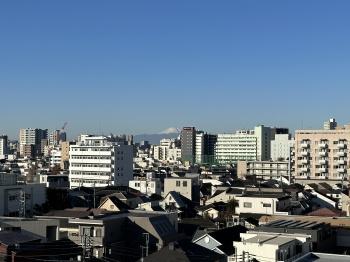 西側バルコニーからの眺望