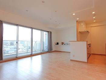 約18帖のリビングダイニングキッチン