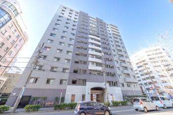 グレー調のホテルライクで高級感のある外観