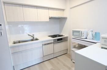 清潔感のあるキッチンです