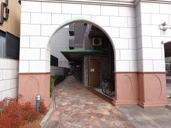 マンション入口