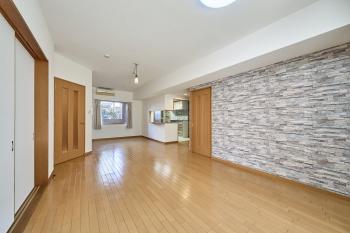 約１５．８帖のリビングダイニング