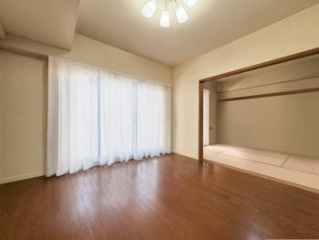 リビングダイニング（現況写真と間取図よりCGにて作成したリフォームイメージです）