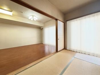 和室（現況写真と間取図よりCGにて作成したリフォームイメージです）