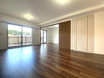 約１５．８帖のリビング・ダイニング。