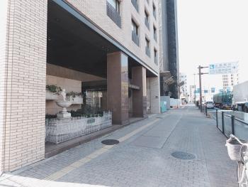 前面道路の様子