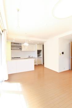 リビング・ダイニング　（CGで加工したリフォームイメージです）