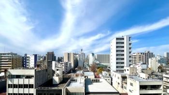 西側バルコニーからの眺望