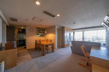 約20.6帖のリビングダイニング