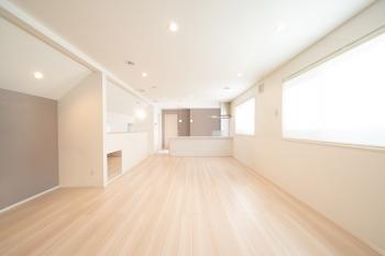 2階のリビングCGで作成したリフォームイメージです。