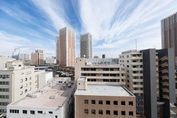 バルコニーからの眺望（眺望は永続的に保証されるものではありません）