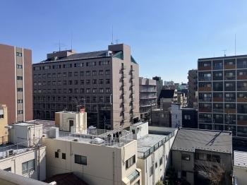 南側バルコニーからの眺望です