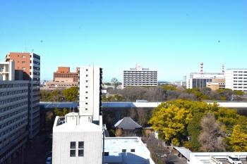 北側バルコニーからの眺望（眺望は永続的に保証されるものではありません）