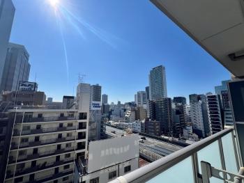 バルコニーからの眺望（眺望については永続的に保証されるものではありません。）