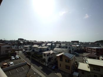 南側バルコニーから南側の眺望