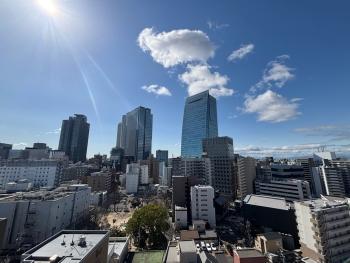 バルコニーからの眺望（眺望は永続的に保証されるものではありません）