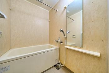 浴室乾燥機付きで雨の日も安心