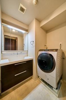 機能的で使いやすい洗面空間