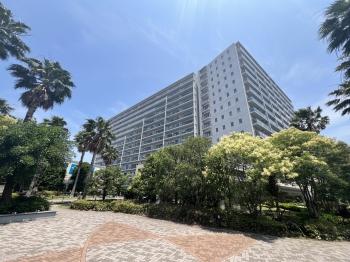 リゾート感溢れ、マンション全体で総戸数828戸の大規模マンション