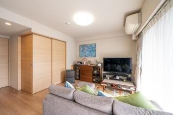 約１２．０帖のリビングダイニング