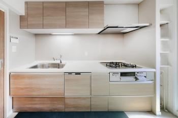 食器洗い乾燥機、浄水器を備えたシステムキッチン