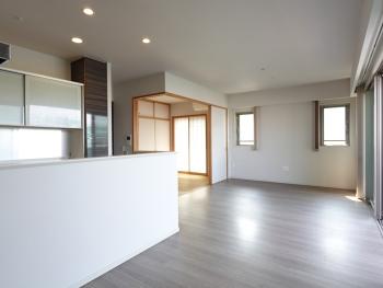 リビングダイニングキッチン約17.0帖