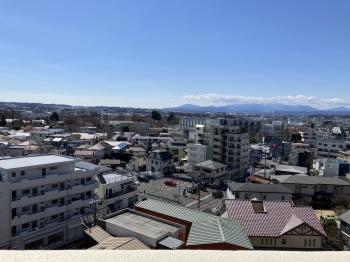 南側バルコニーからの眺望 眺望は永続的に保証するものではございません。