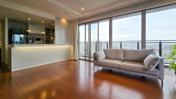 約１７．４帖のリビング・ダイニング・キッチン