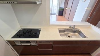 キッチンには食器洗乾燥機、ディスポーザーが設置されています